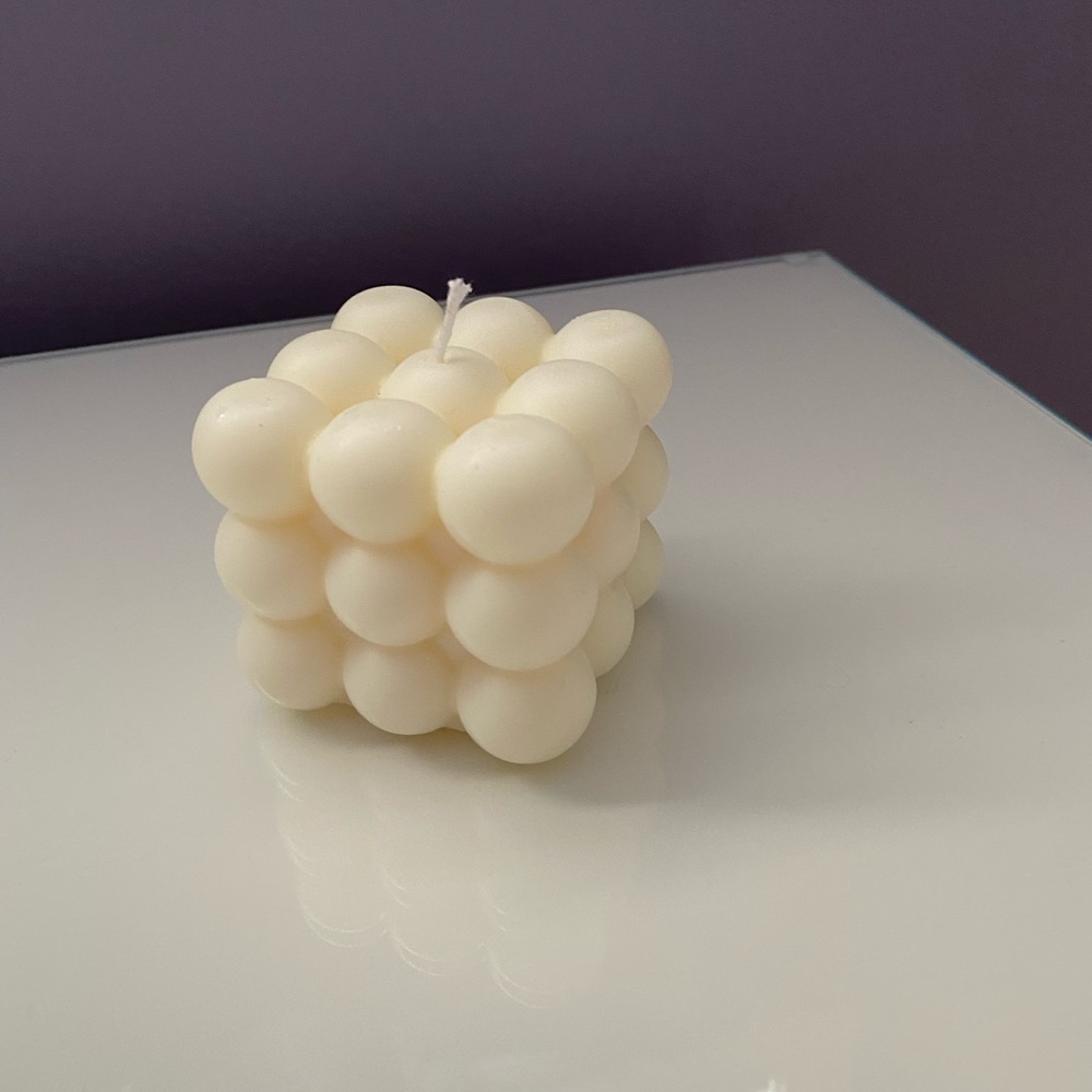 Bubble Candle Set Eucalyptus Scented - Picture 2 of 3